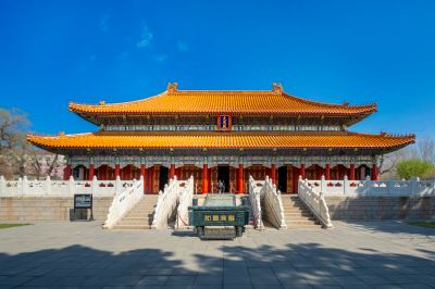 春季哈尔滨文庙
