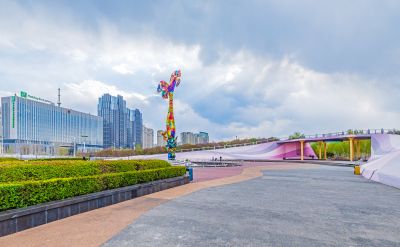 丁香公园丁香花开