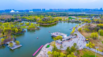 5月1日--航拍五一假期太阳岛
