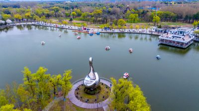 5月1日--航拍五一假期太阳岛