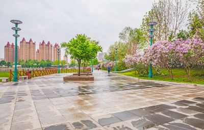 春天的体育公园