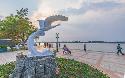 夏日松花江畔 斯大林公园