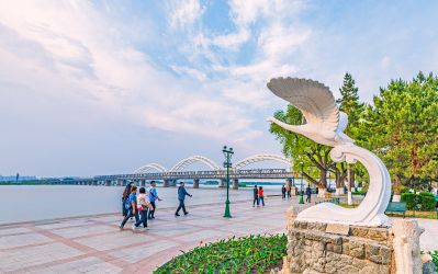 夏日松花江畔 斯大林公园