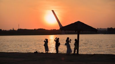 太阳岛太阳桥 斜拉桥