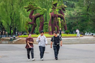 端午清晨太阳岛 