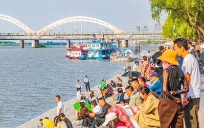 松花江江畔风光