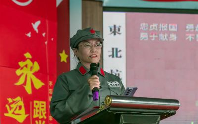 阿城区老干部主题党日参观东北抗联体验式国防教育基地