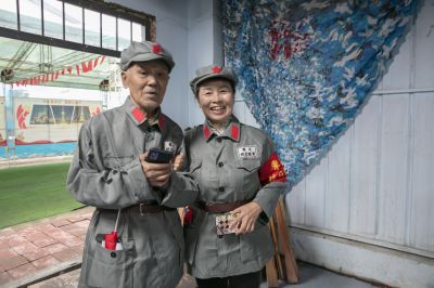 阿城区老干部主题党日参观东北抗联体验式国防教育基地
