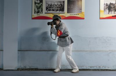 阿城区老干部主题党日参观东北抗联体验式国防教育基地