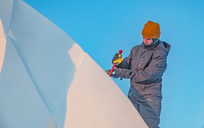 太阳岛雪博会国际雪雕比赛参赛选手 （1月8日）