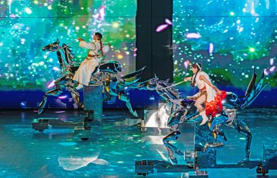 大型奇幻秀王的战车首演