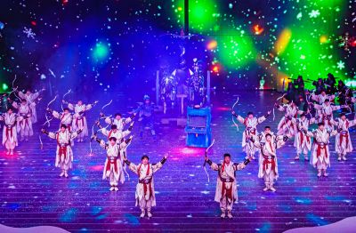 大型奇幻秀王的战车首演
