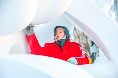 太阳岛雪博会国际雪雕比赛 （1月8日）