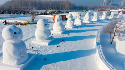 大剧院尔滨之心欢乐岛雪人