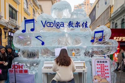 中央大街冰钢琴