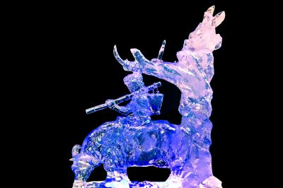 冰雪大世界国际冰雕比赛作品（1月12日）
