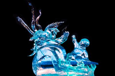 冰雪大世界国际冰雕比赛作品（1月12日）