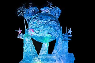 冰雪大世界国际冰雕比赛作品（1月12日）