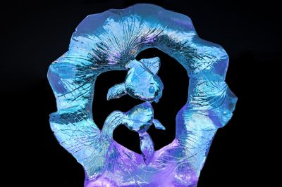 冰雪大世界国际冰雕比赛作品（1月12日）