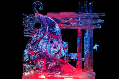 冰雪大世界国际冰雕比赛作品（1月12日）